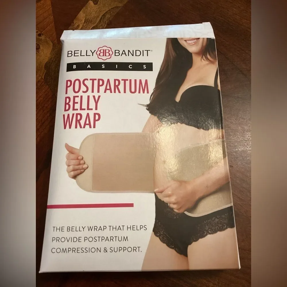 Belly Bandit by Ergobaby Postpartum Belly Wrap (Basics) in Nude Almond